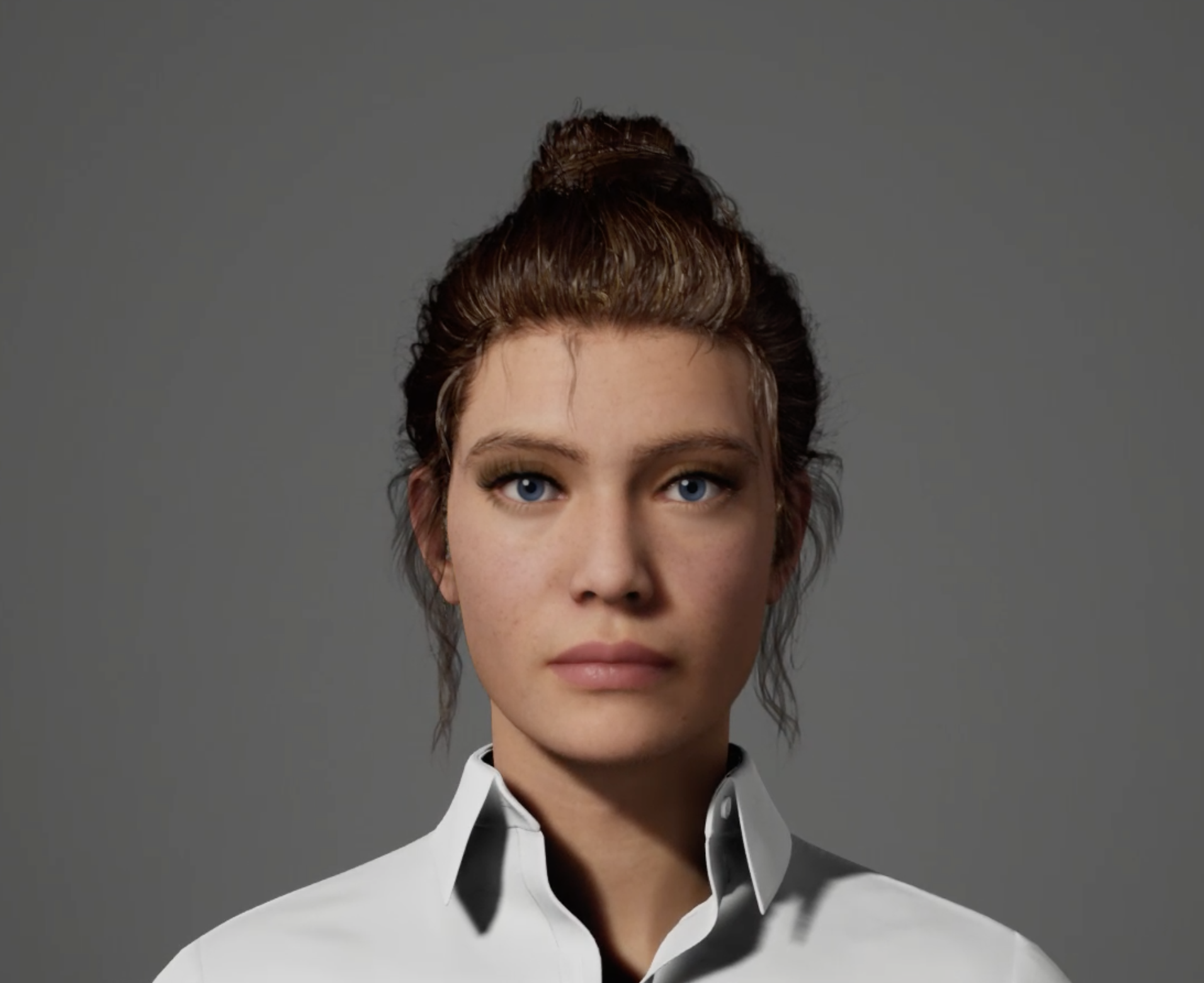 Anna – photo of a female avatar indoor